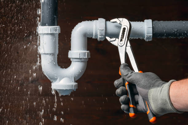Professional Pipe Repair technician working in Andes, NY